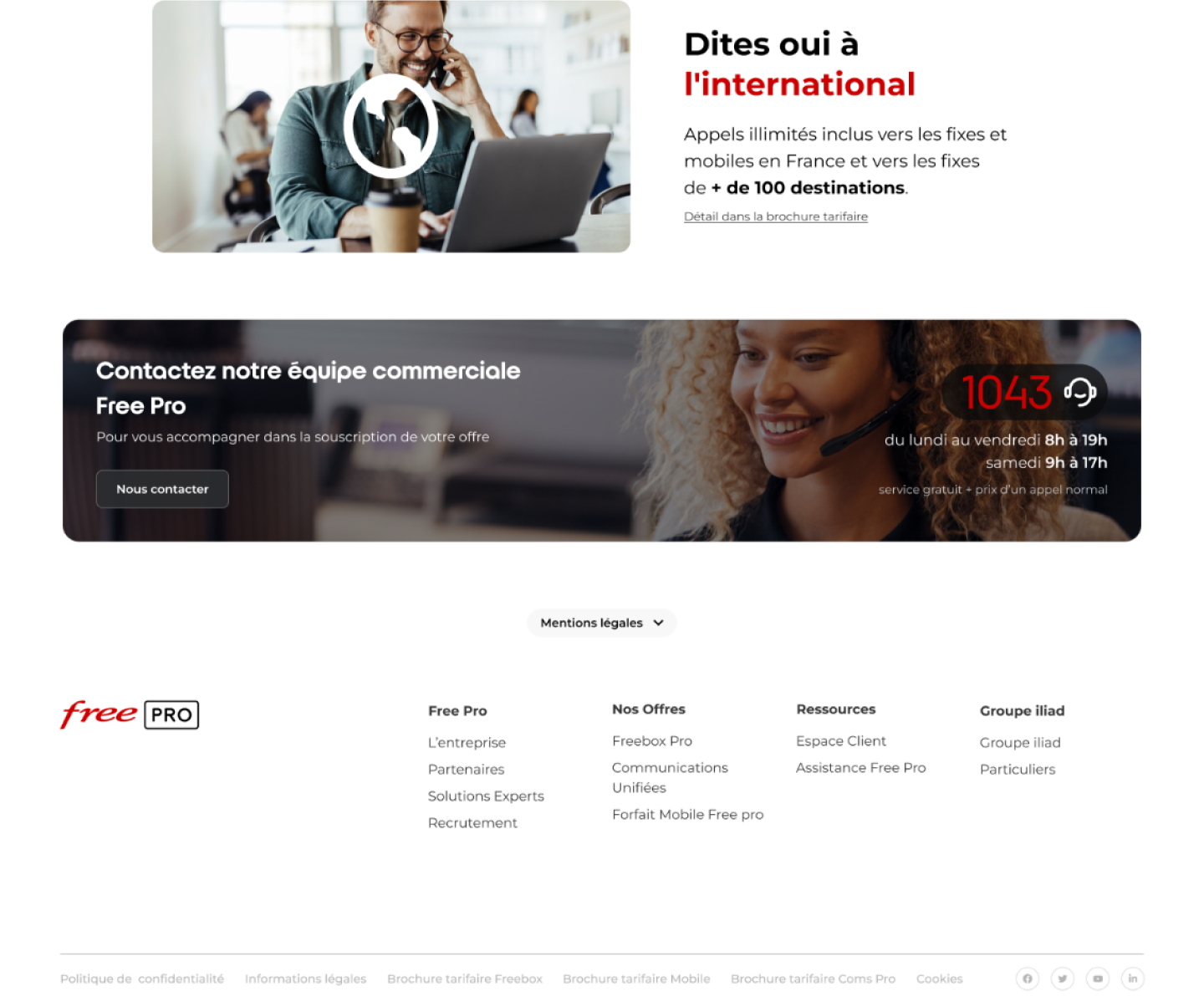 Visuel de la page produit Coms Pro qui représente le support