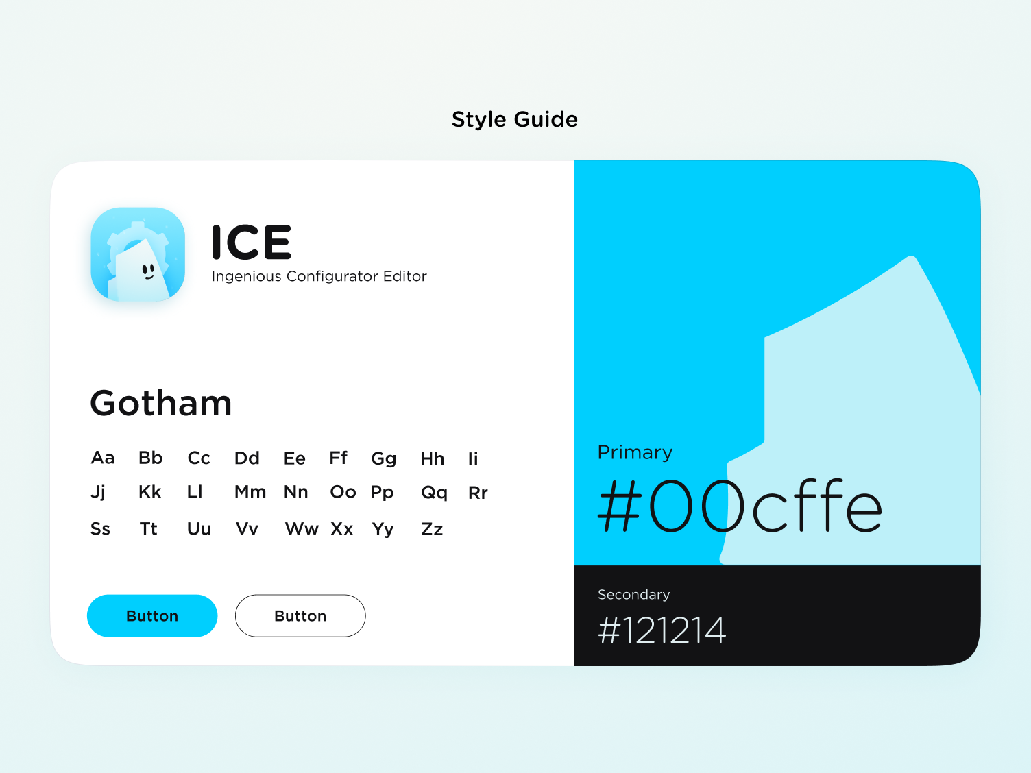 Charte graphique ICE