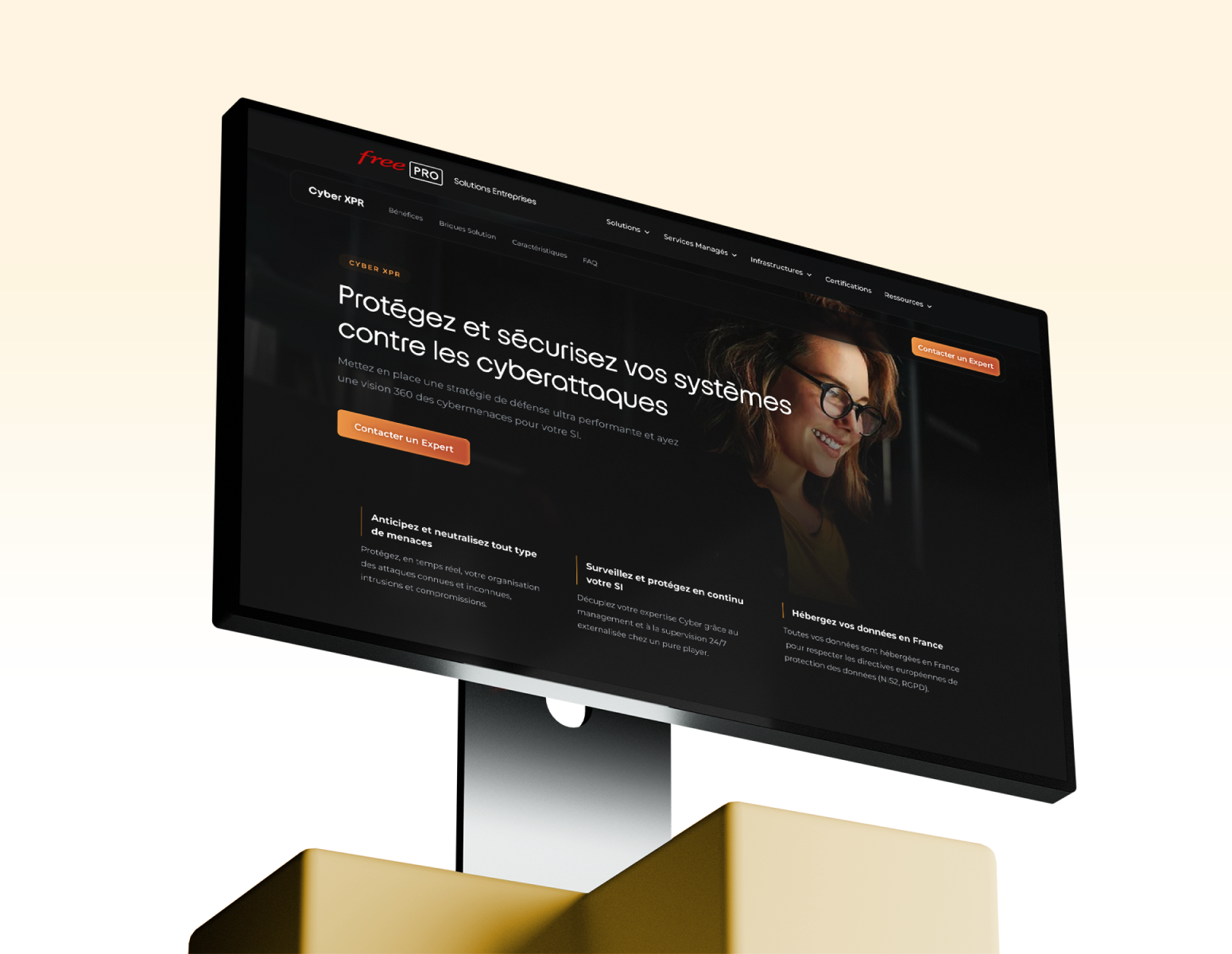 Page produit Cyber XPR