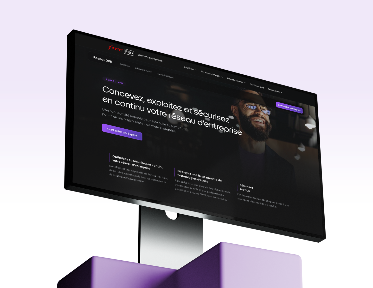 Page produit Reseau XPR